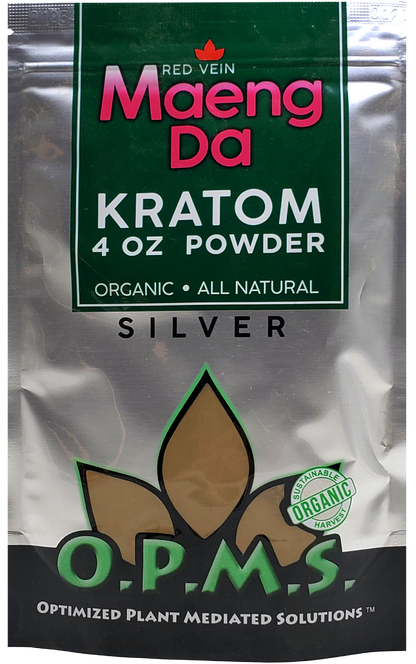 OPMS Silver Red Maeng Da Powder