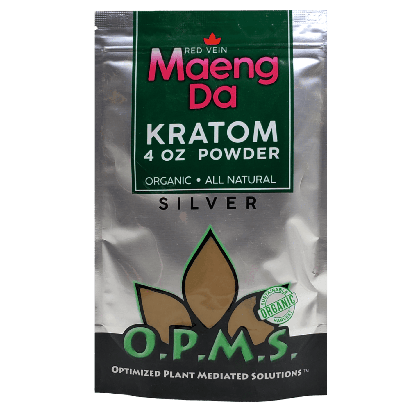 OPMS Silver Red Maeng Da Powder