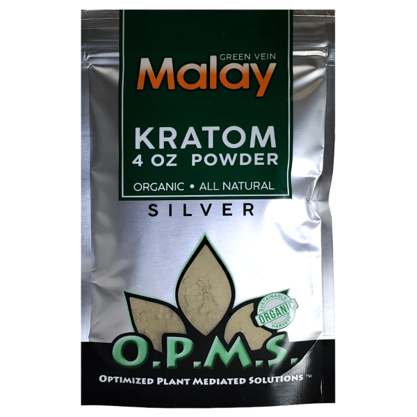 OPMS Silver Malay Kratom Powder