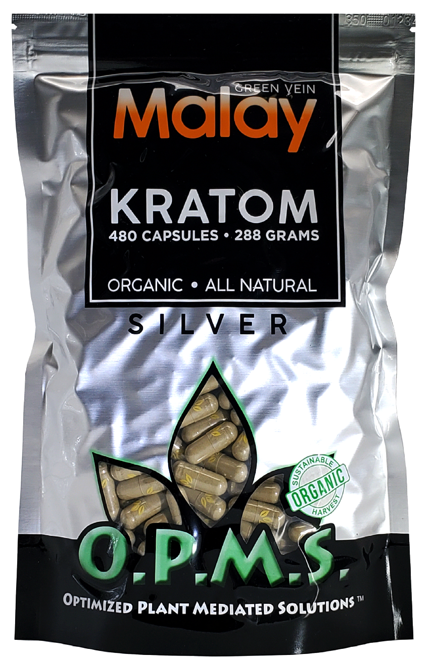 OPMS Silver Green Vein Malay Capsules