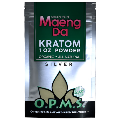 OPMS Silver Green Maeng Da Powder
