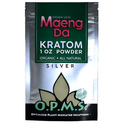 OPMS Silver Green Maeng Da Kratom Powder