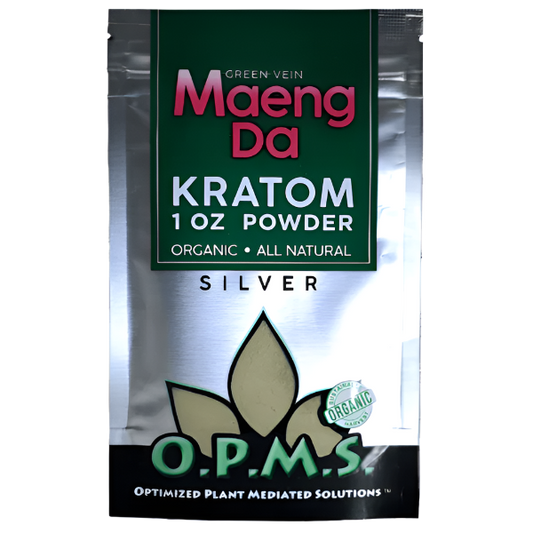 OPMS Silver Green Maeng Da Powder