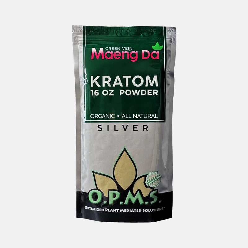 OPMS Silver Green Maeng Da Powder