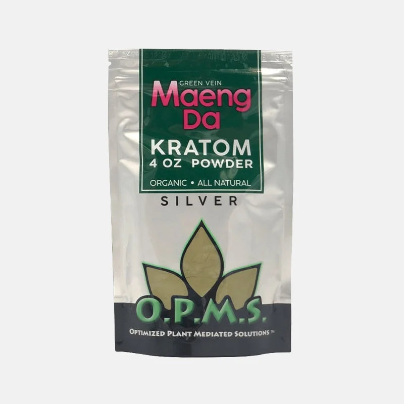 OPMS Silver Green Maeng Da Powder