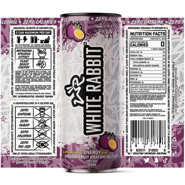 Queen passion fruit kratom Seltzer