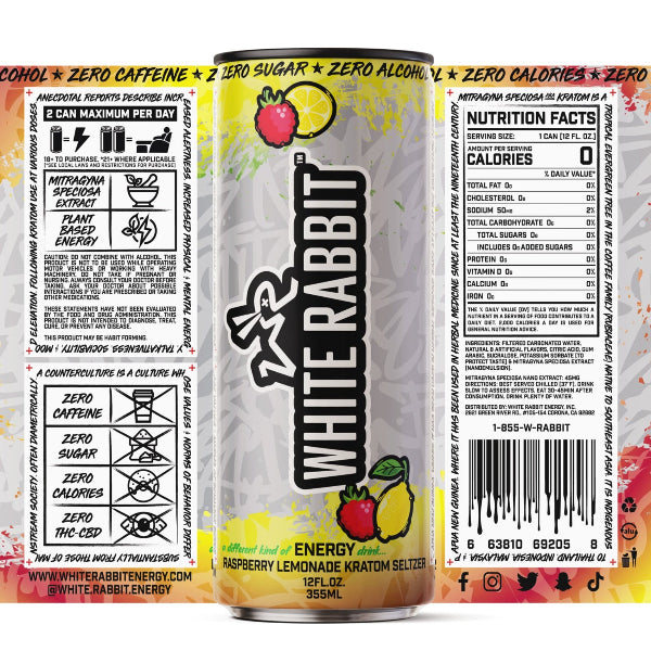 Raspberry Lemonade Kratom Seltzer