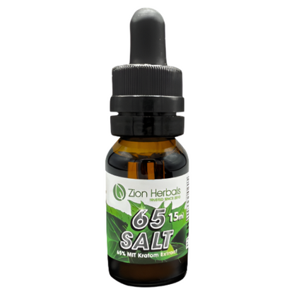 Zion Herbals 15ml 65% Mitragynine Salt Extract Shot