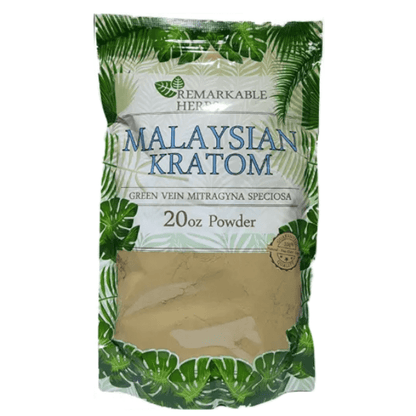 Remarkable Herbs Kratom Malaysian Green Vein Powder