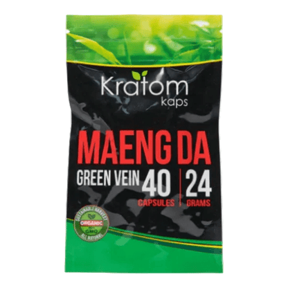 Kratom Kaps Green Maeng da Kratom Capsules Bag