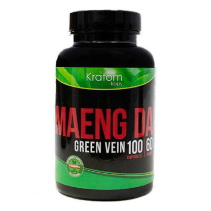 Kratom Kaps Maeng Da Capsules-Bottle