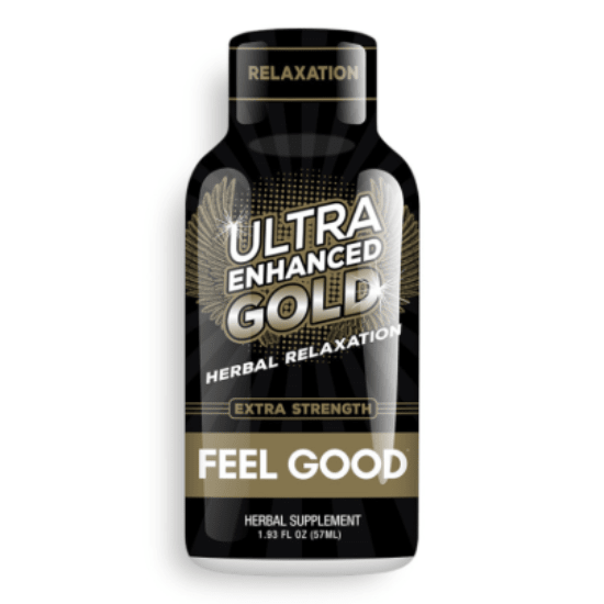Ultra Enhanced Gold Kratom 2oz shot