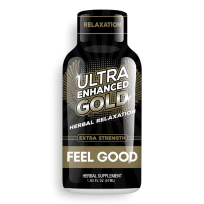 Ultra Enhanced Gold Kratom 2oz shot