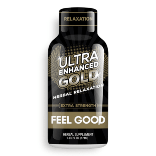 Ultra Enhanced Gold Kratom 2oz shot