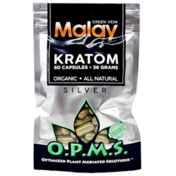 OPMS Silver Green Vein Malay Capsules