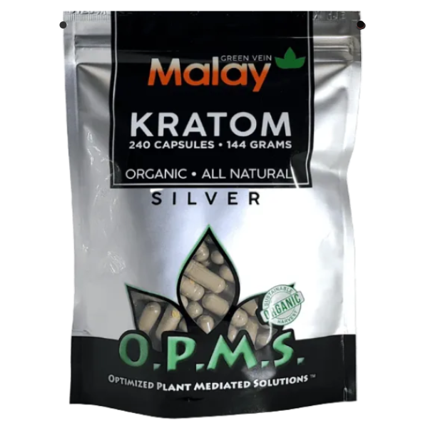 OPMS Silver Green Vein Malay Capsules