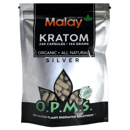 OPMS Silver Green Vein Malay Capsules