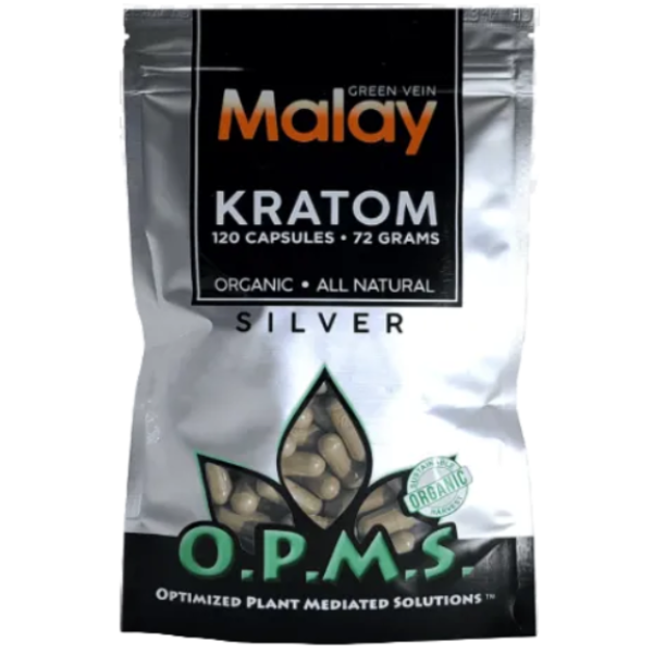 OPMS Silver Green Vein Malay Capsules