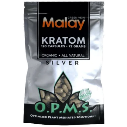 OPMS Silver Green Vein Malay Capsules