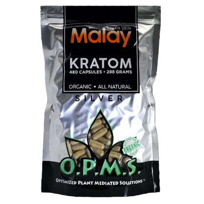 OPMS Silver Green Vein Malay Capsules