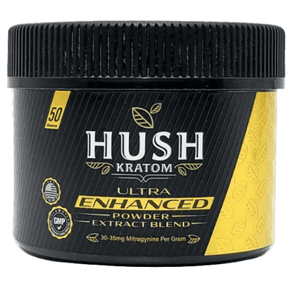 Hush Kratom Ultra Enhanced Powder Extract 50g