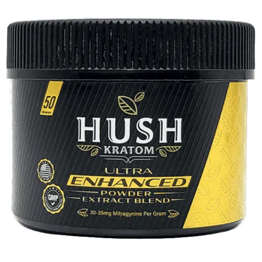 Hush Kratom Ultra Enhanced Powder Extract 50g