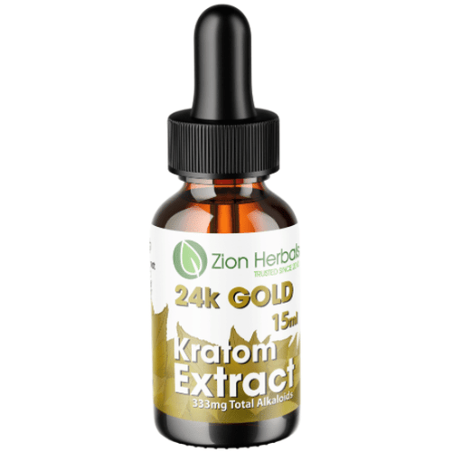 Zion Herbals 24k gold 15ml Bottle