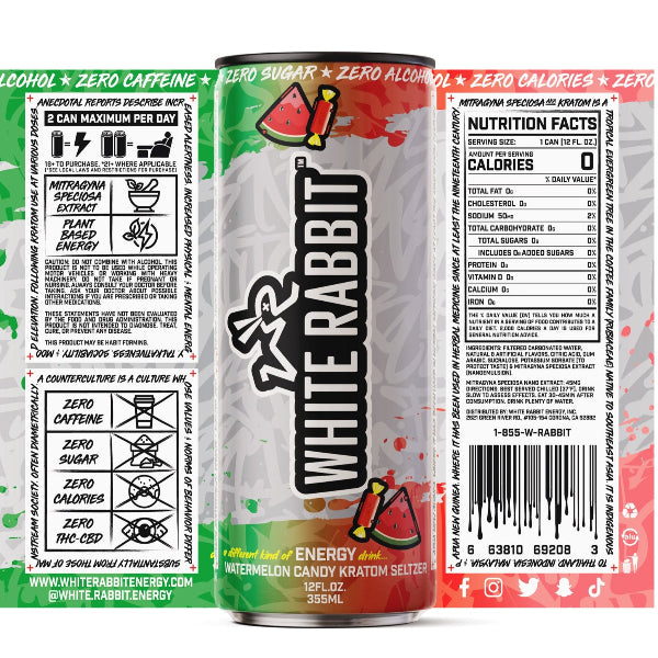 Watermelon Candy Kratom Seltzer