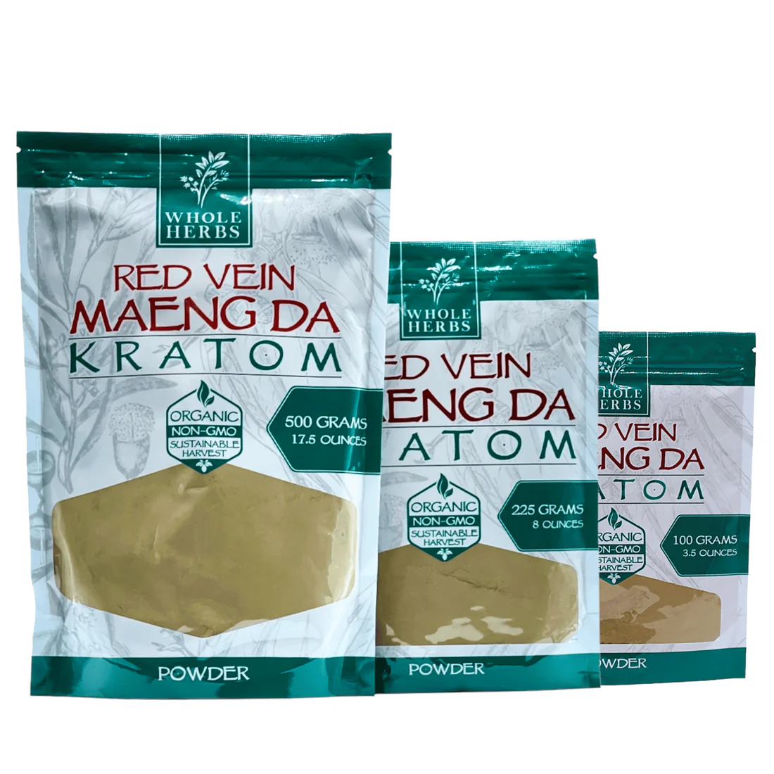 Whole Herbs Maeng Da Kratom Powder