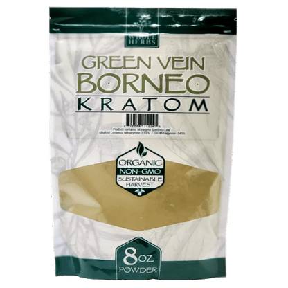 Whole Herbs Green Vein Borneo Kratom Powder