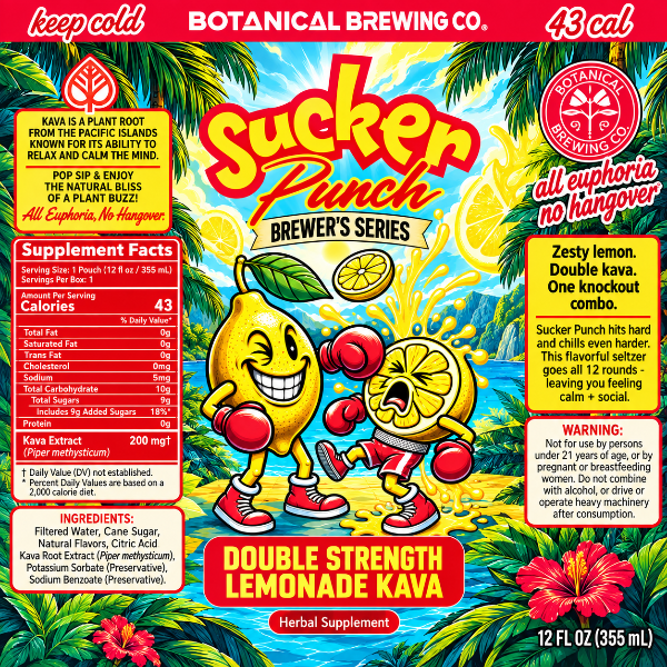 Botanical Brewing Sparkling Kava