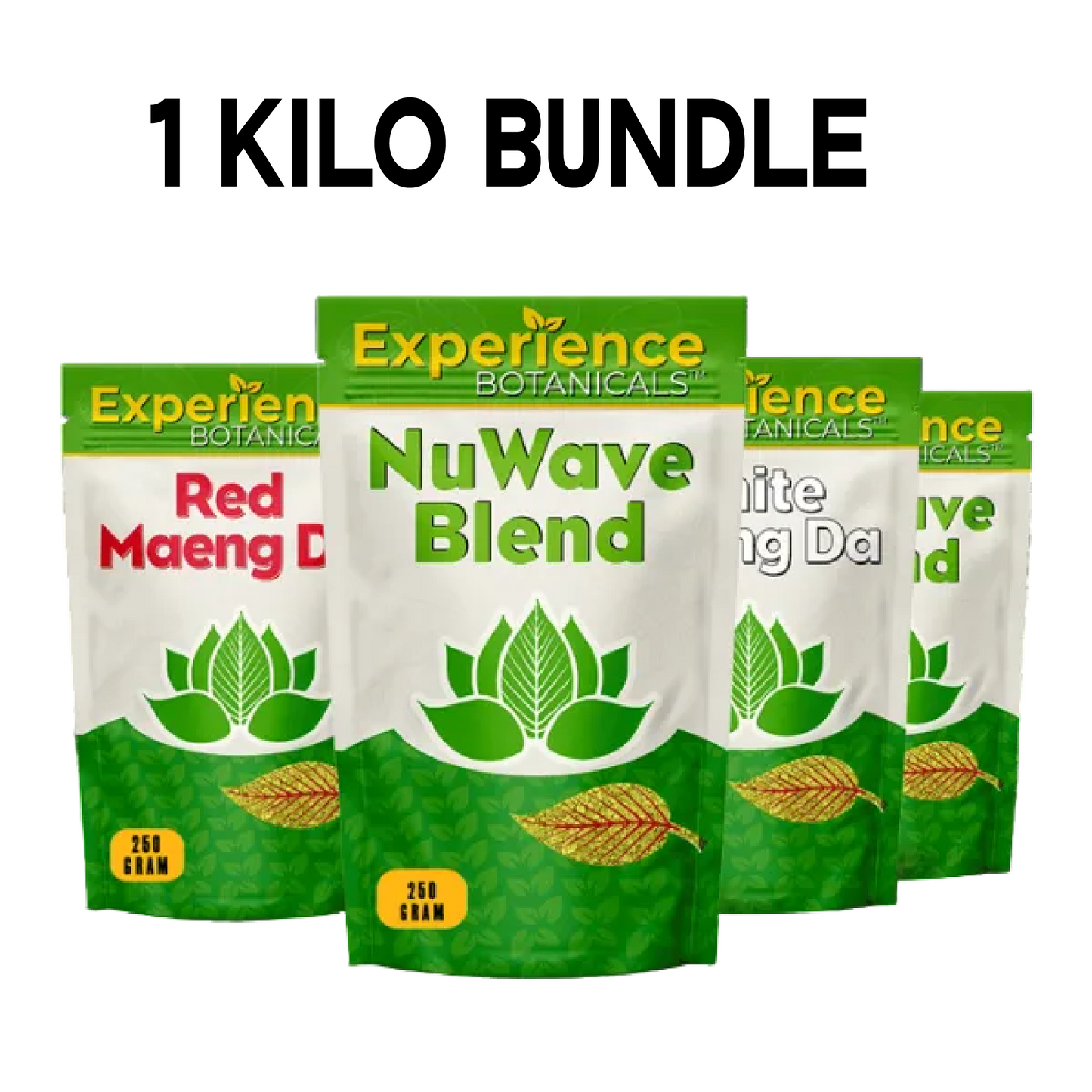 1 Kilo Experience Kratom Powder Bundle