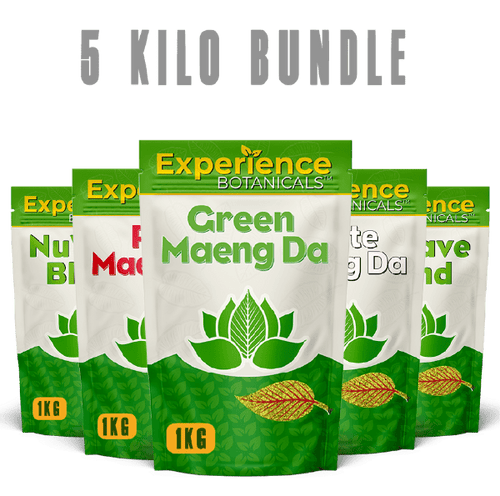 5 Kilo Bundle Experience Kratom Powder- Lab Tested