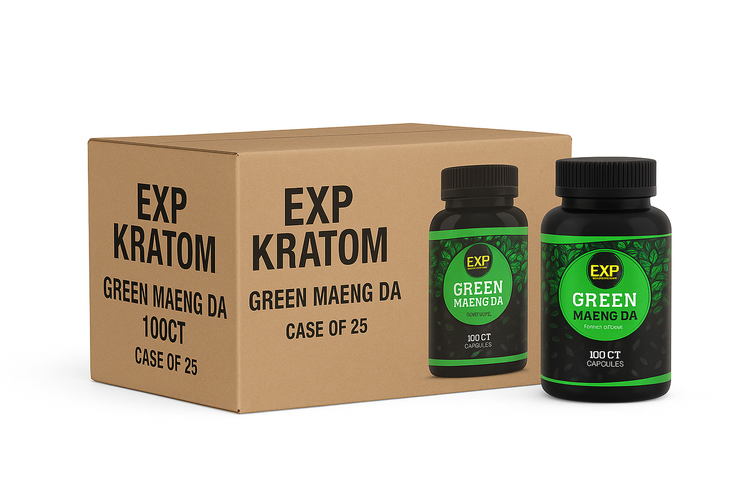 EXP Premium Green Maeng Da Blend Capsules