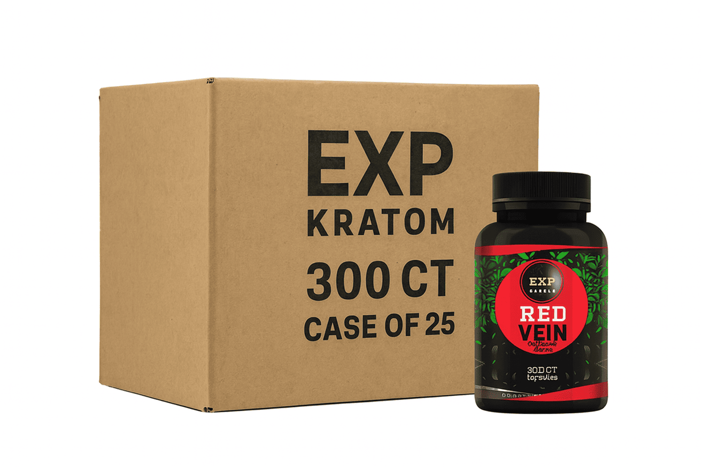 EXP Premium Red Vein Blend Capsules
