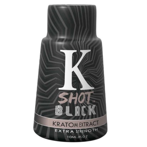 K Shot Black Kratom Extract Shot | Extra Strength 150mg Mitragynine Liquid