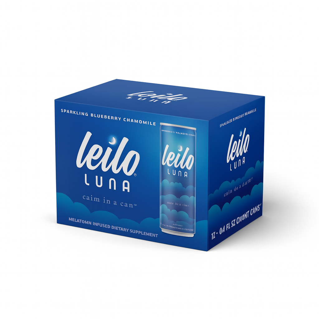 Leilo Sparkling Kava Drink Calm in a can