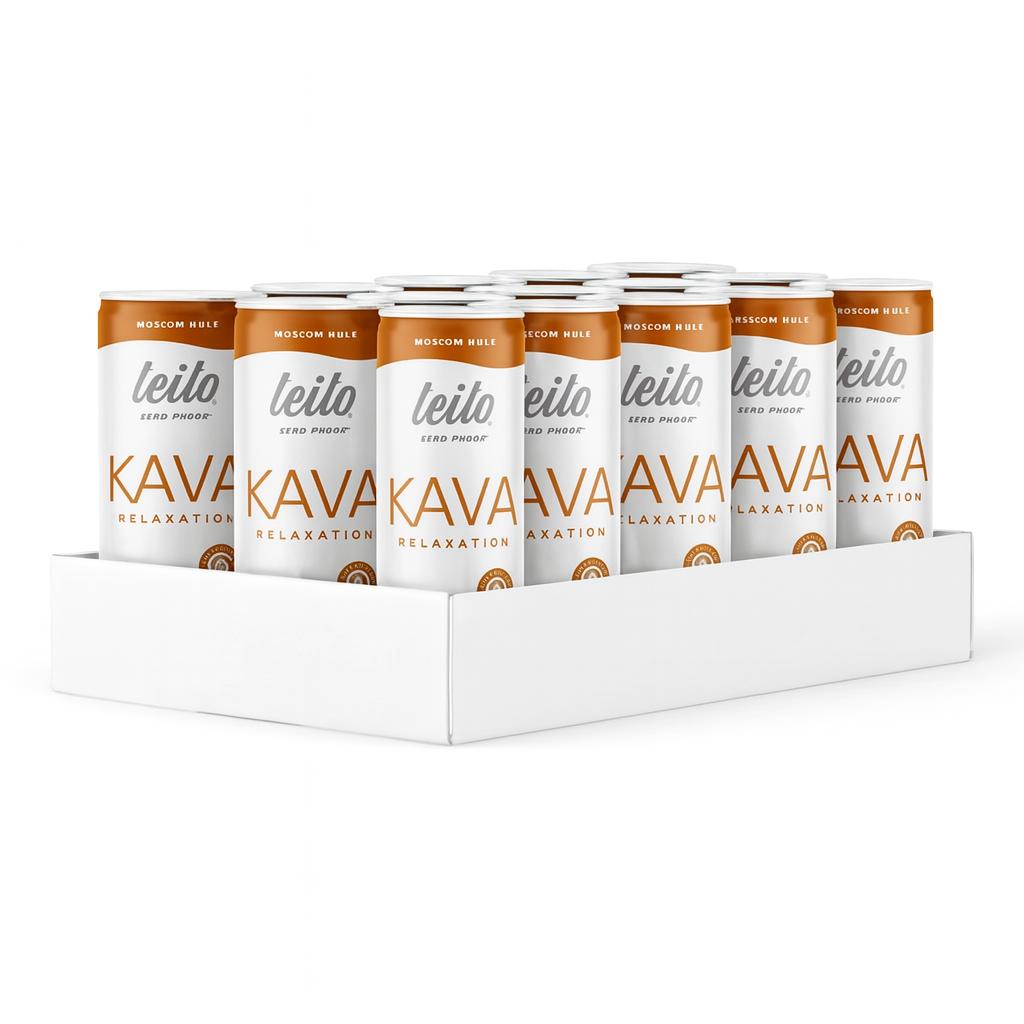 Leilo Sparkling Kava Drink Calm in a can