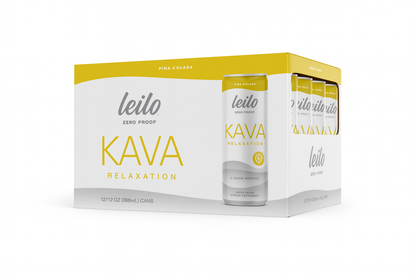Leilo Sparkling Kava Drink Calm in a can