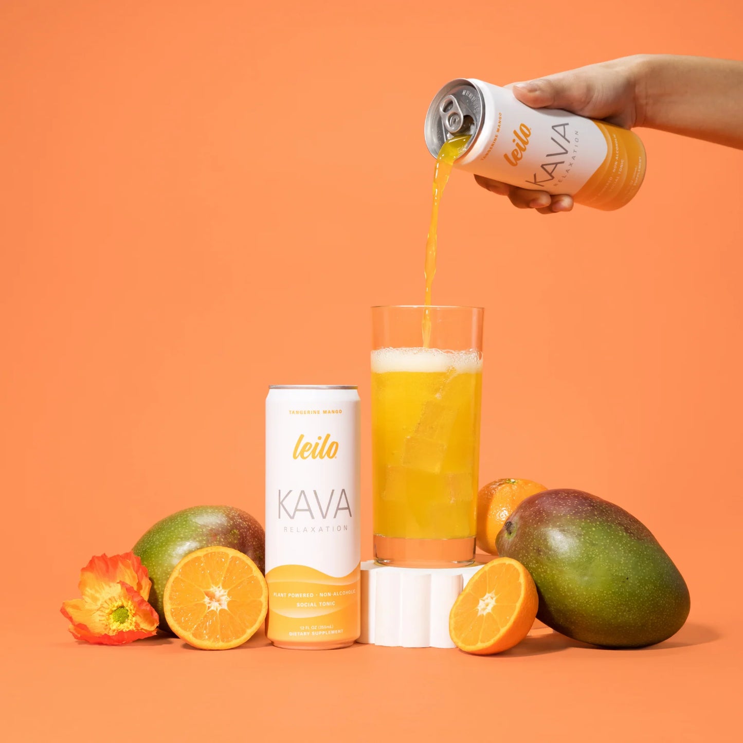 Leilo Sparkling Kava Drink Calm in a can