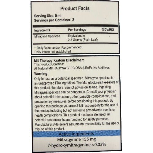 MIT Therapy Spearmint Nano Kratom Shot 155mg