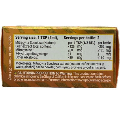 Mighty Mini Kratom Extract Shot – OPMS Gold + Chief Kratom + K Shot Black Extract Shots