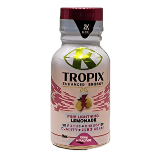 K Tropix 2K Pink Lighting Lemonade Kratom 15ml shot