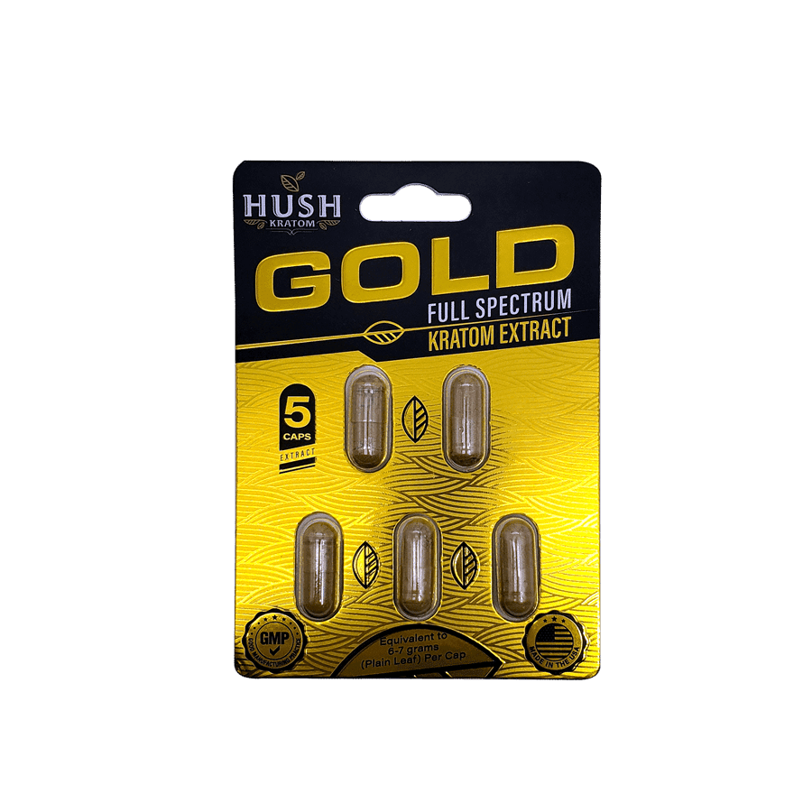 Copy of HUSH GOLD Full Spectrum 5CAP min