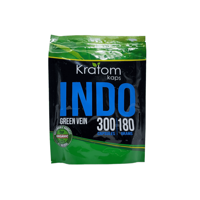 Copy of KRATOM KAPS INDO green V 300ct 180gm min