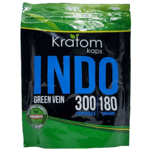 Copy of KRATOM KAPS INDO green V 300ct 180gm min