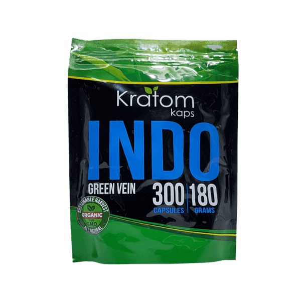 Copy of KRATOM KAPS INDO green V 300ct 180gm min