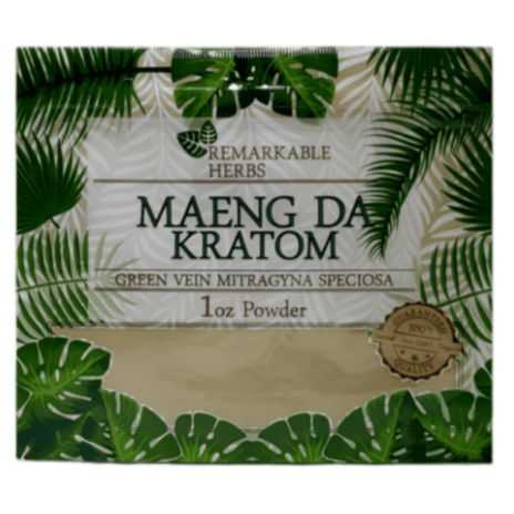 Copy of Remarkable herbs Maeng Da Green vein 1 oz powder min