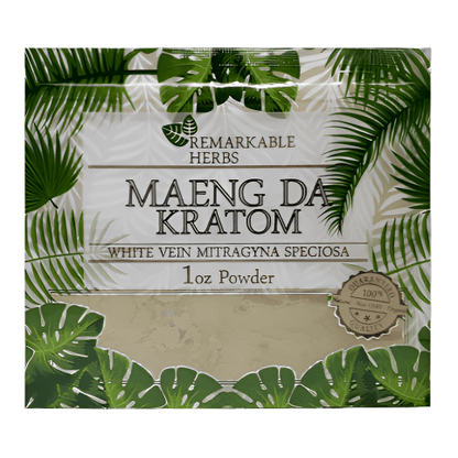 Copy of Remarkable herbs Maeng Da white vein 1 oz powder min