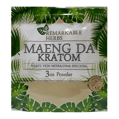 Copy of Remarkable herbs Maeng Da white vein 3 oz powder min